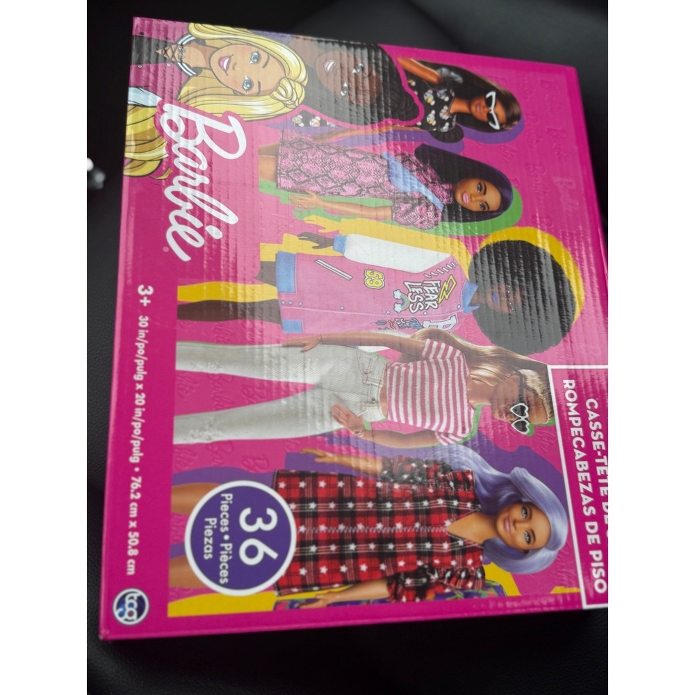Barbie Floor Puzzle 36 Pieces New in Box Collectible
